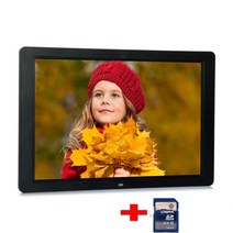 디지털액자 15 인치 스크린 led 백라이트 hd 1280800 디지털 사진 프레임, 블랙 4GB, 나는 플러그