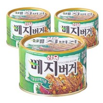 삼육 베지버거(캔) 비건(Vegan) - 170g/425g, 170g, 1개
