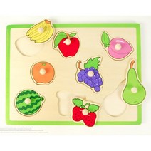 생후20개월 두뇌발달 과일 원형꼭지 블럭 완구 돌아기 어린이날