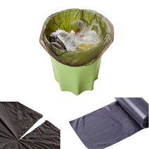 뜯어쓰는 롤쓰레기봉투 60x80cm 5롤 75장 관리사무실 어린이집 분리수거