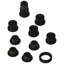 SRAM 레드 22 체인링 볼트 세트 포스 라이벌 22~5 너트 4개 스페이서 1개, Black