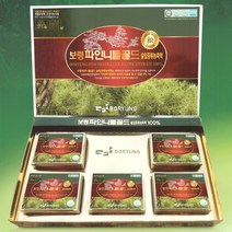 보령 파인니들골드 솔잎증류농축액100%, 1box, 450mgX120캡슕X5케이스