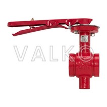 조은 닥타일 10K 그루브 버터플라이밸브 레버 80A, 단품