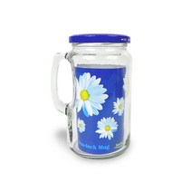 글라스락 듀오락 머그(대 850ml) 스타락 강화유리머그 뚜껑머그, 단품