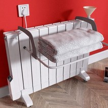 사무실 온수라디에이터 욕실 소형 미니라디에이터, 리모콘 10필러 LLD-1500W