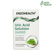 엔조헬스 요산 에시드 솔루션 24000 + 엔조제놀 70 베지캡슐, 500개, 70정