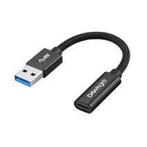 단지오 C to A 변환 OTG 젠더 어댑터 USB 2.0 USB 3.2 호환, CtoA 젠더 케이블 타입(5Gbps), DCA-85