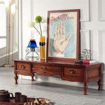 [KT알파쇼핑]수입 프렌치 엔틱가구 RC-114 아이언 TV드레스거실장