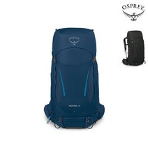 오스프리 [오스프리] Kestrel 48 캐스트럴 남성용 배낭, Black:M/L