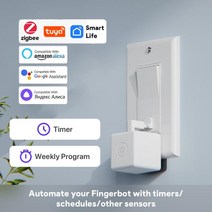 스마트 스위치 블루투스 Tuya Zigbee 핑거봇 플러스 버튼 푸셔 터치 암 라이프 컨트롤 알렉사 구글 홈 앨리스로 작동, 04=Onlytoolpack