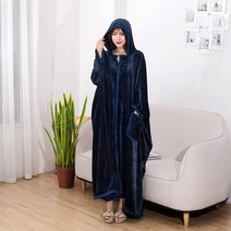 Makone 망토 후드 입는 담요 캐릭터 날다람쥐 대형 잠옷 집순이 여성 홈웨어 수면 극세사 포근 가운 담요
