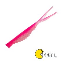 크림베이트 미라클톡톡 선상웜 우럭 광어 웜, R고추장-R05