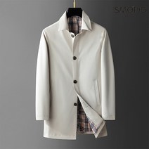 SMOPIG 남성 트렌치코트