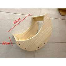 캣워크 벽캣타워 고양이 선반 벽걸이캣타워 캣선반 벽선반 용품 벽타워 고양이놀이터, 반달