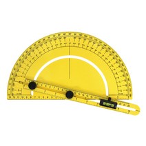 1stLINE/분도기(플라스틱) DS566 내각각도기 측정도구