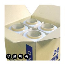 오성 공업용랩(4EA) 스트레치필름 포장랩 산업용랩, 15micx350M(4EA)
