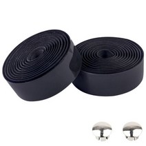 자전거랩핑 프레임 도색 2/4Pcs 자전거 코르크 핸들 바 테이프 랩 액세서리 벨트 땀 흡수 다채로운 사이클링, Black 2