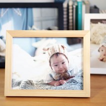 모던 3색 소나무 원목 액자 5x7 - 2022975EA, 5x7_화이트