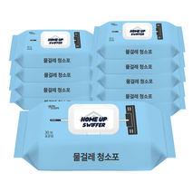 살균항균 물걸레청소포 대형 30매 10팩 밀대 막대 걸레 바닥청소