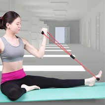 실내 요가 필라테스 스트레칭 트레이너 홈트운동기 근육이완 허리살 유연성, 딥블루