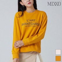미쏘 오버핏 레터링 스웻셔츠 MIWLW9949A