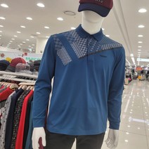 마코 모다남양주 상단 지도리 프린트 요꼬에리 티셔츠 MLM3 TS9256