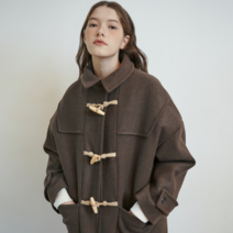 샐러드볼즈 OVERSIZED DUFFLE COAT BROWN