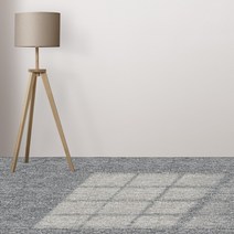 타일카페트 50X50cm 4장/미끄럼방지 상가 사무실 거실, 딥그레이 4장