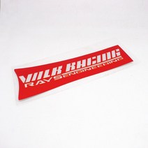 4pcs Volk Racing Rays 엔지니어링 스티커 데칼 비닐 자동차 바퀴 JDM TE37 sl에 대 한 반사 스티커 로고, 02 Red WT