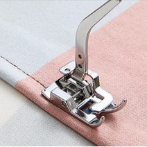 휴대용 미니 재봉틀 바느질Low Shank Snap On Tricot Foot For Singer Brother Elna Pfaff 바이킹 니트 발, 한개옵션0