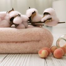 털원단 페이크퍼 에코퍼 밍크 극세사 54컬러, 피치핑크