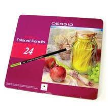 쭈bhnj__세르지오 일반 색연필 24 학교 수업 미술 그림 교육용 학습용 유성 학생♥hopenjoy!, ♥myHoney-쇼핑, ♥hopenjoy!