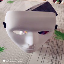 가면 할로윈데이 삐에로 마스크 공포 미소 화이트색 비보잉 변장 무도회 성인 틱톡동일타입 웃기는, T02-화이트색 비보잉