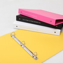 A5 에코프라임 O링바인더, 백색, 30mm