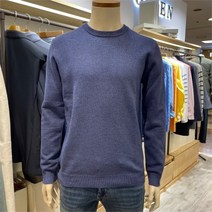 올젠 NC10 베이직라운드넥 스웨터 ZOD1ER1301 BL