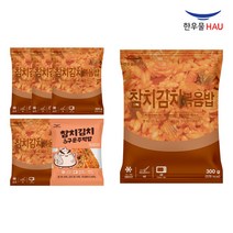 [자연맘스토리] 한우물 참치김치 볶음밥 300g x 5개 + 참치김치 구운주먹밥 100g x 1개, 1세트