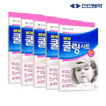신신제약 쿨링시트 Cooling sheet, 6매X5개