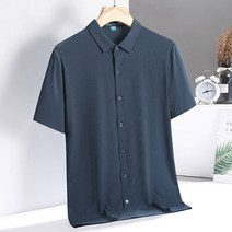 우일신 걸리버 남성 여름 스판 반팔 셔츠