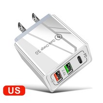 100w충전기 pd 초고속 급속 멀티 충전기 빠른 충전 3.0 usb 30w usb type c fast charger power adapter for iphone 12 8, 우리 화이트