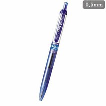 RT 동아 애니겔볼펜(0.5mm) 청색 1EA, 단품