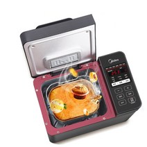 토스토기 크로플머신 토스트만들기 가정용 빵 메이커 기계 전기 빵 토스터 완전 자동 국수, 검은색, 에게