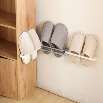 일상의정의 슬리퍼 실내화 욕실화 3단 거치대 2개, 블루 2개