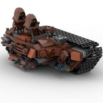 호환블럭 호환레고 MOC 스타 플랜 리퍼블릭 운송 75220 빌딩 선박 DIY 7662 무역 연합 MTT 호환, 2.with 2 figurines