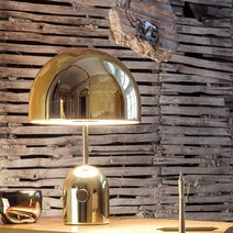 톰딕슨 벨 단스탠드 테이블 램프 Tom Dixon Bell Tabl, 전원 스위치 버튼, 실버 디자이너