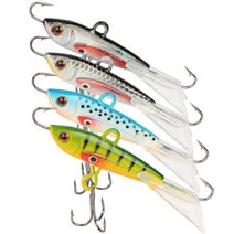 Goture 겨울 얼음 낚시 루어 밸런서 1PC 7.0cm 15.7g 태클 리드 지그 인공 미끼 Wobbler, 10 4pcs 60mm 10.5g