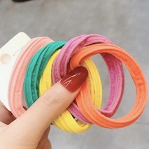 미용 도구 검은 고무 밴드 헤어 넥타이/반지/로프 껌 스프링 포니 테일 홀더 헤어 액세서리 탄성 헤어 밴드