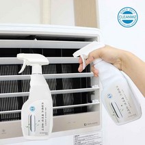 크린위즈 99%살균항균 차량용 히터 에어컨 겸용 냄새탈취 클리너 500ml, 단품