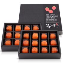 감미인 1+1 대봉 반건시 곶감 선물세트, 1개, 대봉반건시 중과 12과+12과(2.4kg)