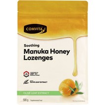콤비타 마누카 허니 로젠지스 올리브 잎 추출물, 1개, 500g