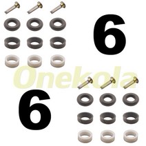 혼다 핏 205-209 용 연료 인젝터 노즐 수리 키트 .5L KA6MT 600-5R-35, 02 6 set
